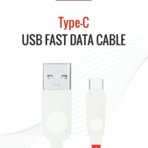 RED USB FAST DATA CABLE (3.1A TYPE C)