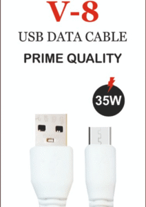 35W Micro USB Fast Data Cable | V8 Connector with 3.1A Output