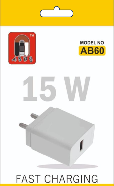 ABDG 15W Charger (Micro USB | Type C)