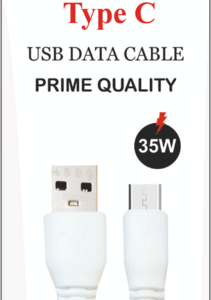 35W Type C USB Data Cable | Fast Charging & High-Speed Sync Cord