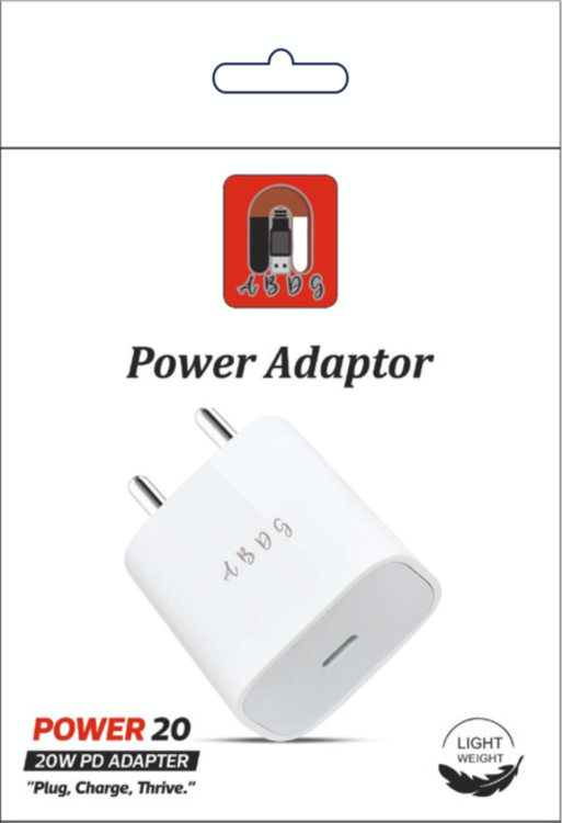 20W PD Adapter | Fast Charging Wall Charger with Smart-IC Technology